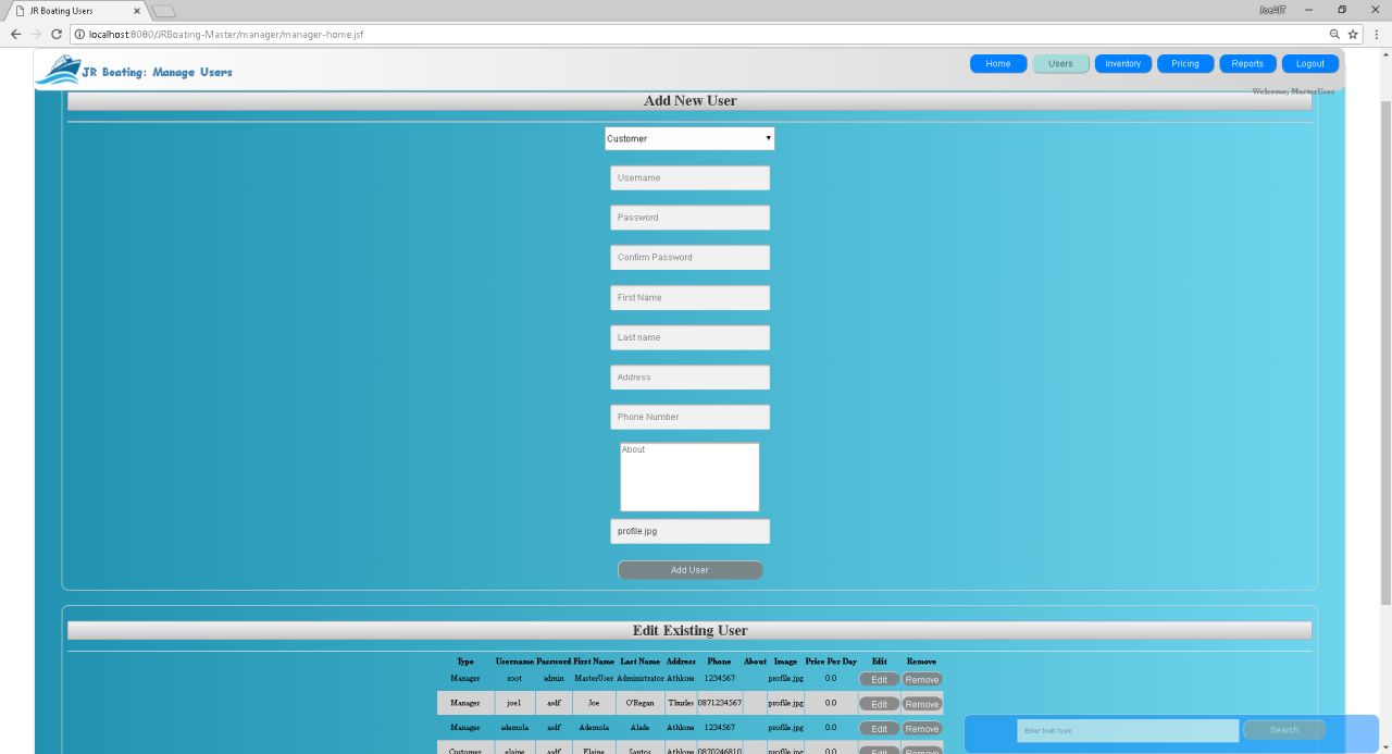 Manage users Manage Users