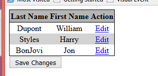 Save Changes