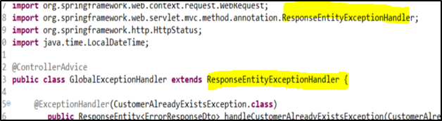 GlobalExceptionHandler extends ResponseEntityExceptionHandler