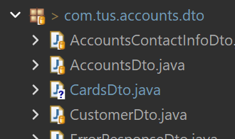 Copy CardsDto From Cards Microservice