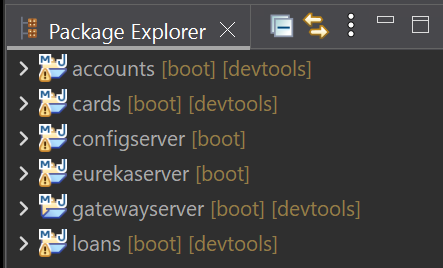 gatewayserver in package explorer