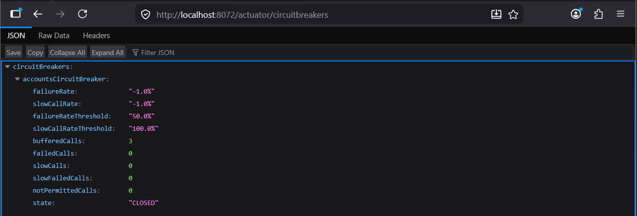 AccountController Breakpoint