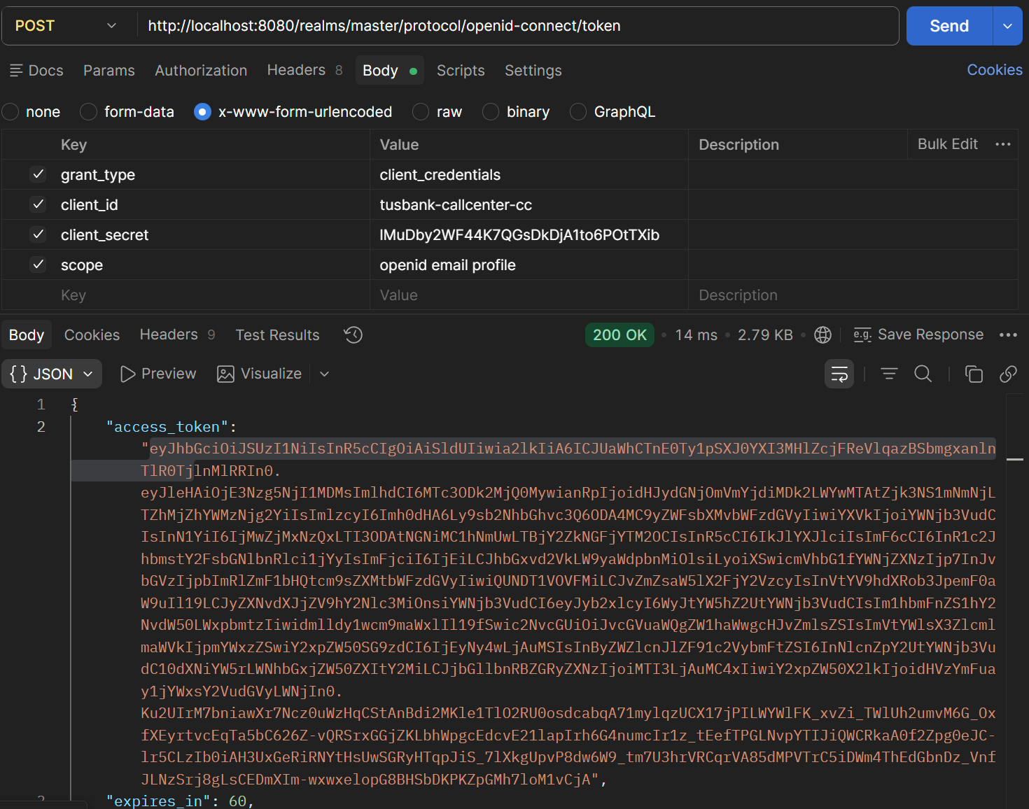 Postman Get Access Token