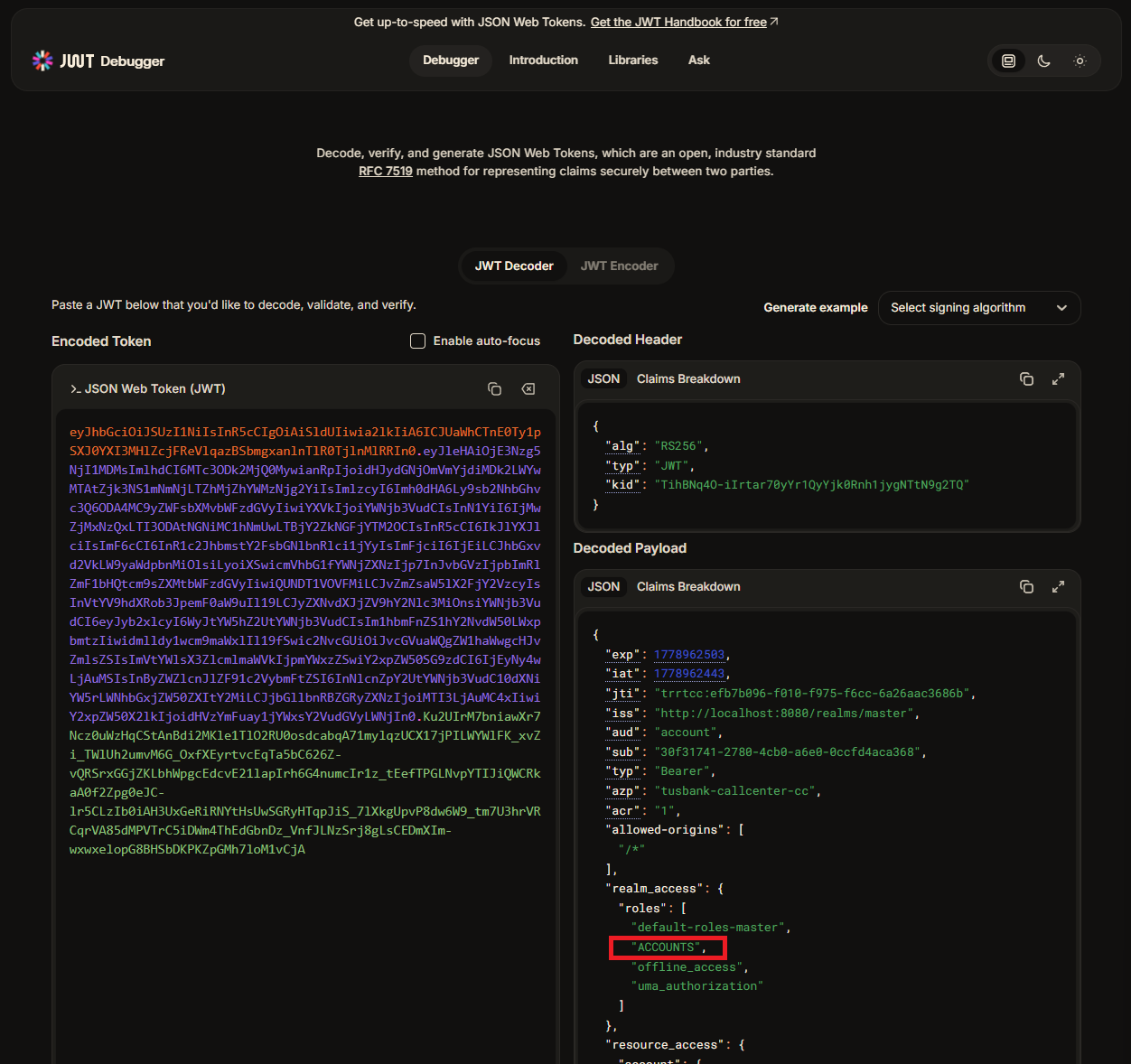 Decode Access Token