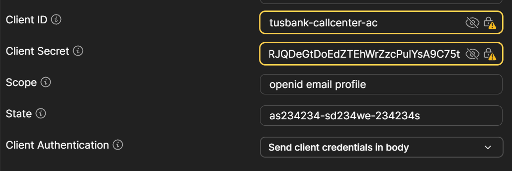 Configure New Token