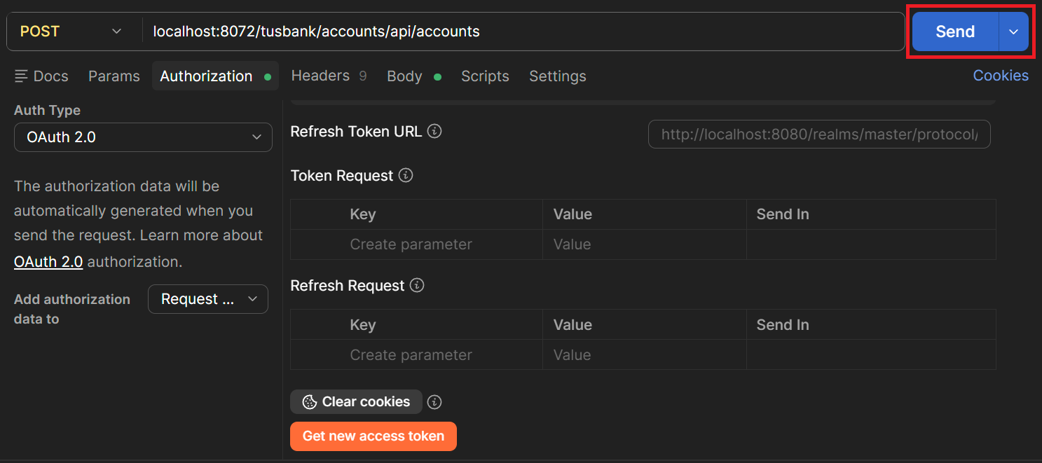 Create New Account