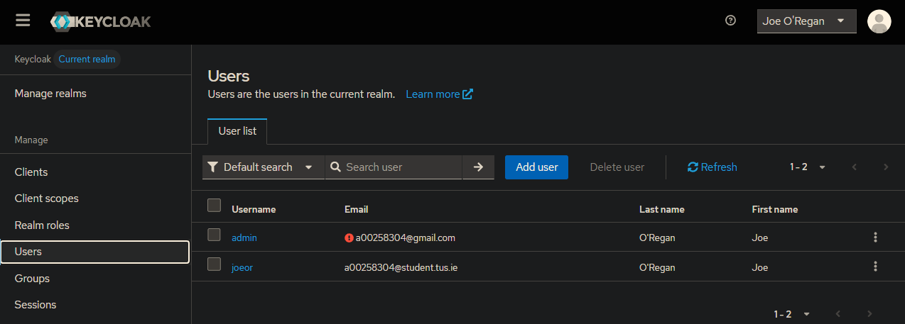 Users